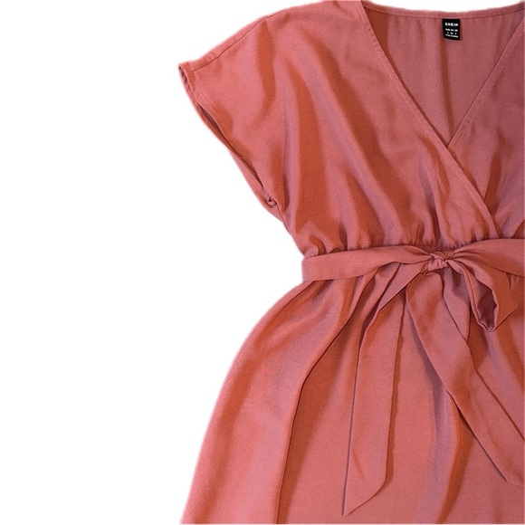 SHEIN Wrap Mini Dress - Size Small - Picture 3 of 10